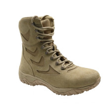 Cow suede leather pu outsole comfortable army boot woodland safety shoes for men